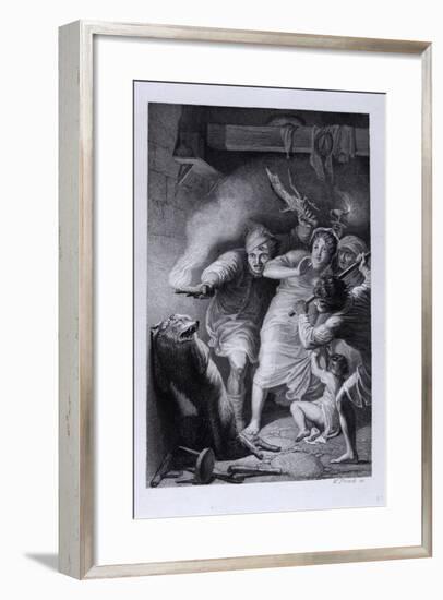 Isegrim Discovered-null-Framed Giclee Print