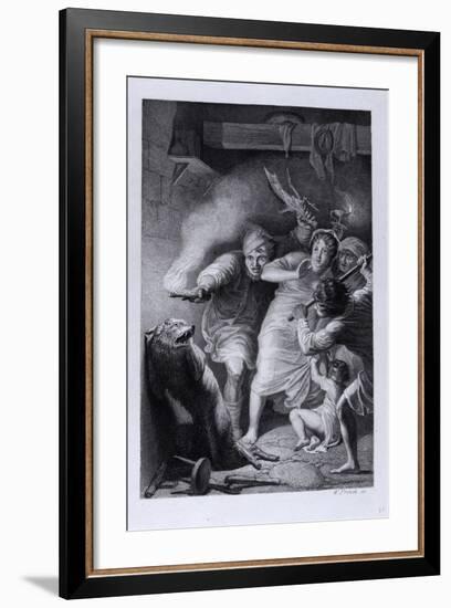 Isegrim Discovered-null-Framed Giclee Print