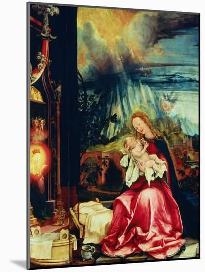 Isenheim Altar, Allegory of the Nativity-Matthias Gruenewald-Mounted Giclee Print