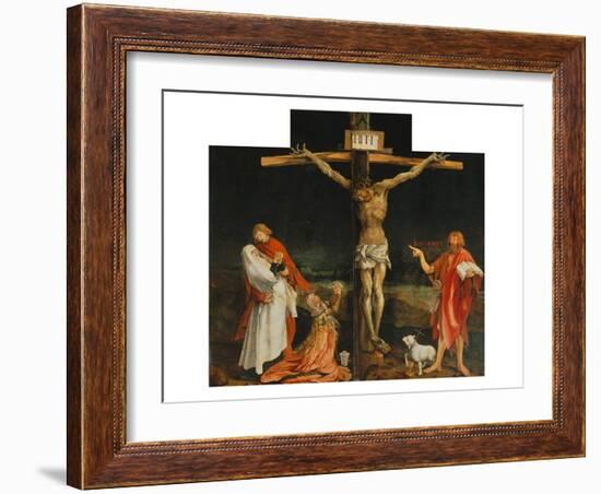 Isenheim Altar: Crucifixion-Matthias Gruenewald-Framed Giclee Print