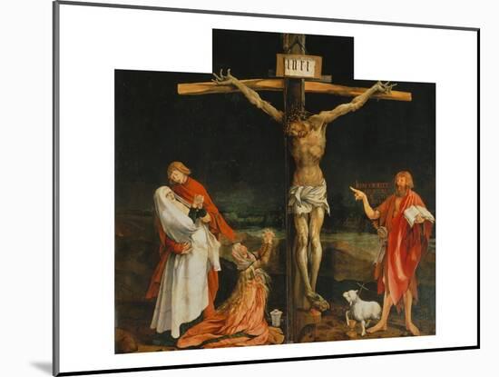 Isenheim Altar: Crucifixion-Matthias Gruenewald-Mounted Giclee Print