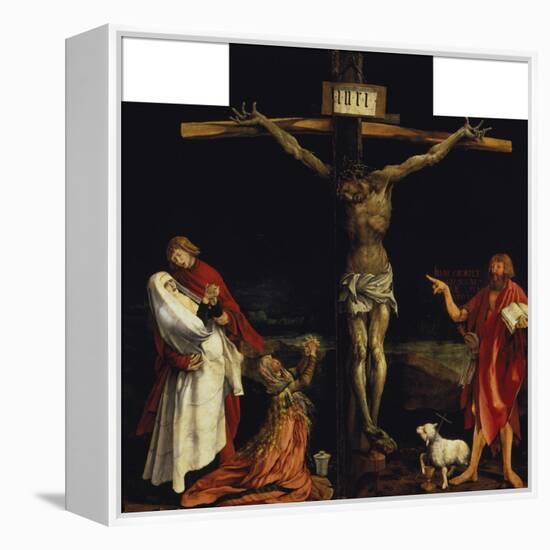 Isenheimer Altar. First Right Side, Centre Panel: Crucifixion-Matthias Grünewald-Framed Premier Image Canvas