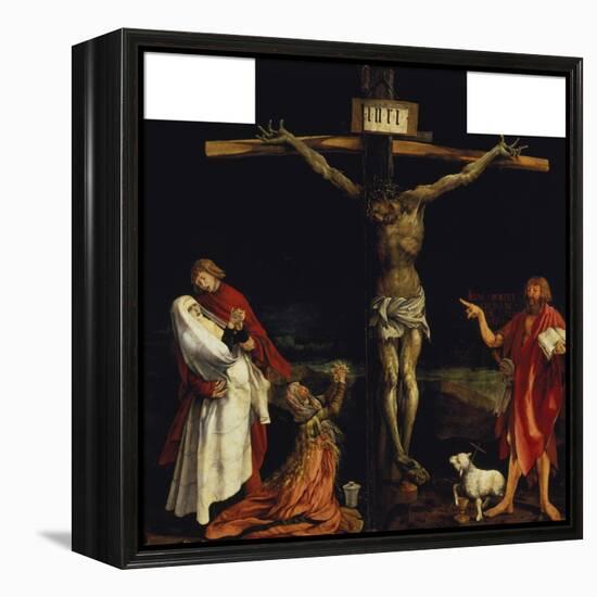 Isenheimer Altar. First Right Side, Centre Panel: Crucifixion-Matthias Grünewald-Framed Premier Image Canvas