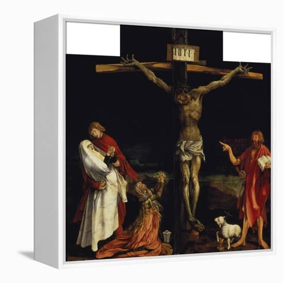 Isenheimer Altar. First Right Side, Centre Panel: Crucifixion-Matthias Grünewald-Framed Premier Image Canvas