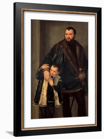 Iseppo and Adriano da Porto-Veronese-Framed Art Print