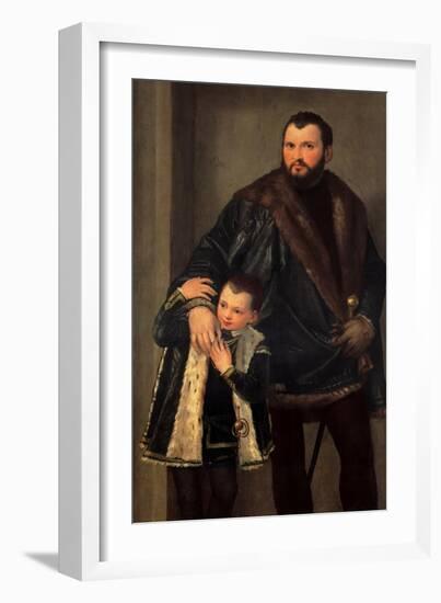 Iseppo and Adriano da Porto-Veronese-Framed Art Print