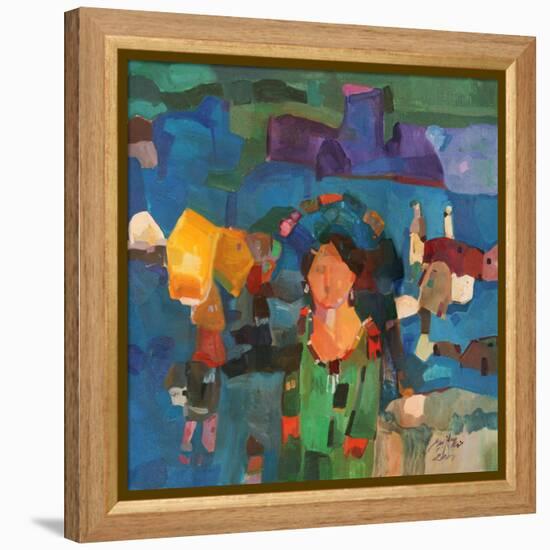 Isere-Mohammed Jassim Al-Zubaidi-Framed Stretched Canvas