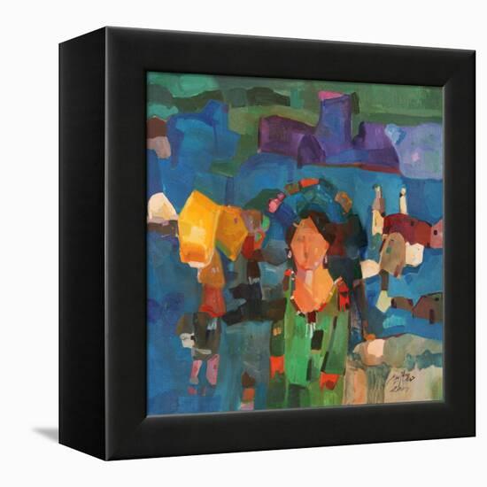 Isere-Mohammed Jassim Al-Zubaidi-Framed Stretched Canvas