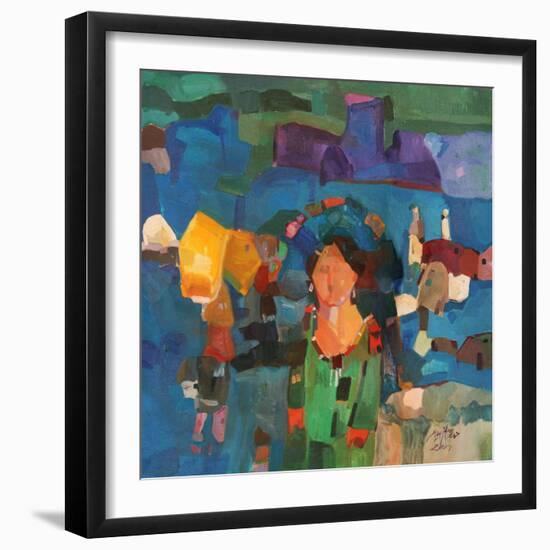 Isere-Mohammed Jassim Al-Zubaidi-Framed Art Print