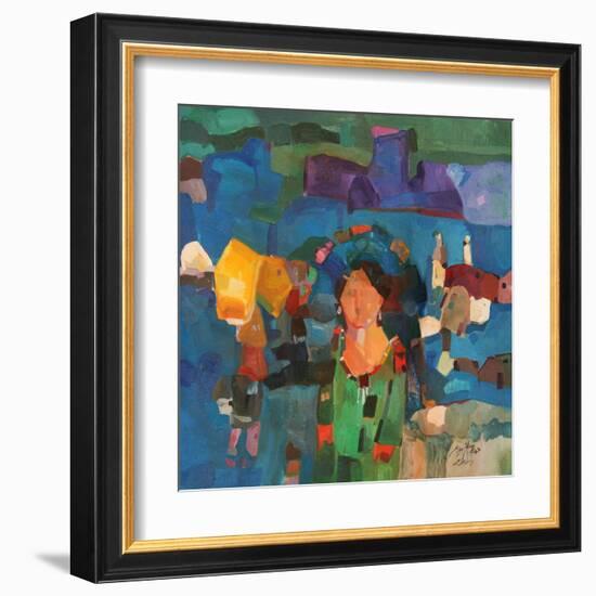 Isere-Mohammed Jassim Al-Zubaidi-Framed Art Print