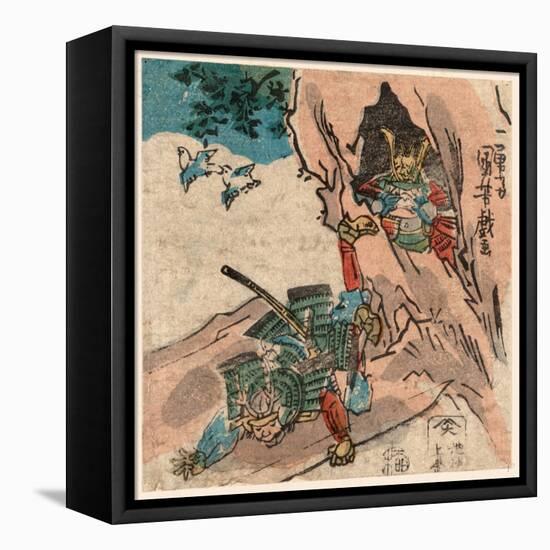 Ishibashi Yama-Utagawa Kuniyoshi-Framed Premier Image Canvas