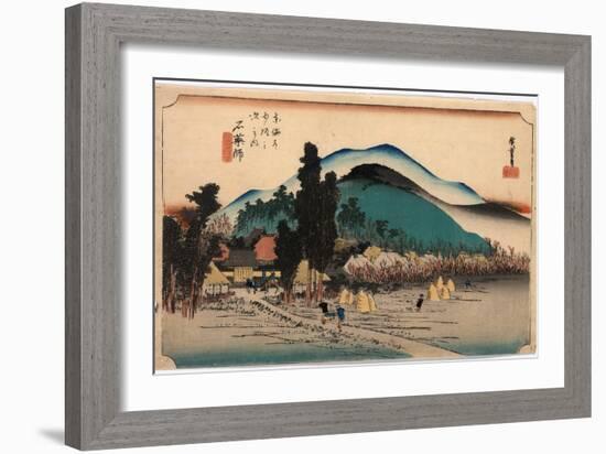 Ishiyakushi-Utagawa Hiroshige-Framed Giclee Print