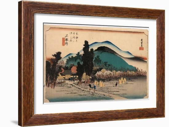 Ishiyakushi-Utagawa Hiroshige-Framed Giclee Print