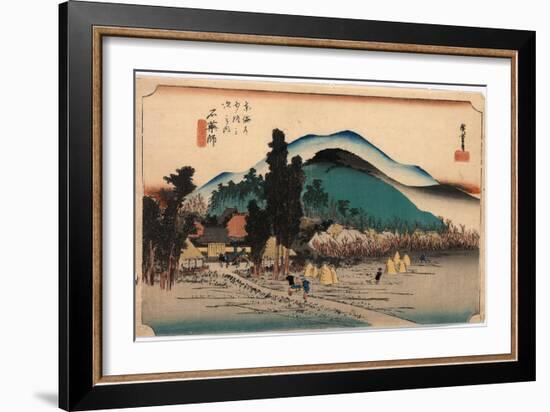 Ishiyakushi-Utagawa Hiroshige-Framed Giclee Print