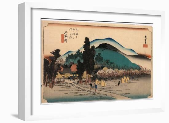 Ishiyakushi-Utagawa Hiroshige-Framed Giclee Print