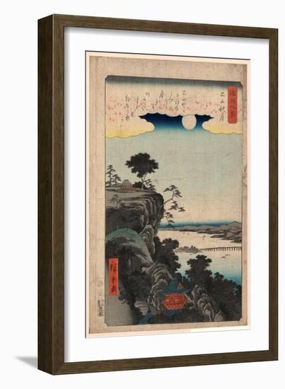 Ishiyama No Shugestu-Utagawa Hiroshige-Framed Giclee Print