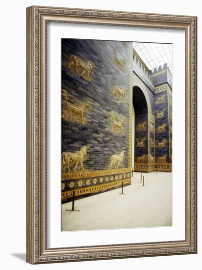 Ishtar Gate, Babylon, 575 BC, (c20th century)-Unknown-Framed Giclee Print