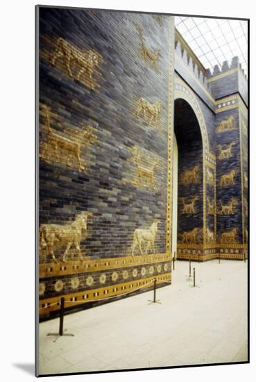 Ishtar Gate, Babylon, 575 BC, (c20th century)-Unknown-Mounted Giclee Print