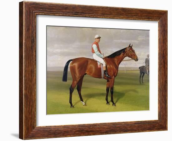 'Isinglass', Winner of the 1893 Derby, 1893 (Detail)-Emil Adam-Framed Giclee Print