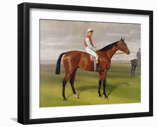 'Isinglass', Winner of the 1893 Derby, 1893 (Detail)-Emil Adam-Framed Giclee Print