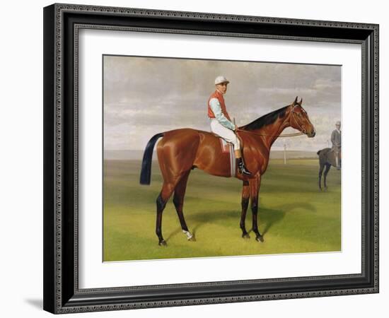 'Isinglass', Winner of the 1893 Derby, 1893 (Detail)-Emil Adam-Framed Giclee Print