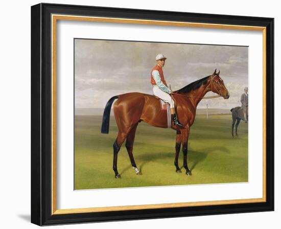 'Isinglass', Winner of the 1893 Derby, 1893 (Detail)-Emil Adam-Framed Giclee Print