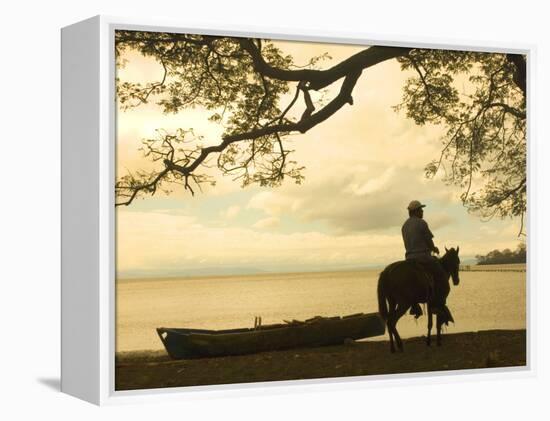 Isla De Ometepe, Lake Nicaragua, Sunset, Nicaragua-John Coletti-Framed Premier Image Canvas