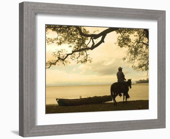 Isla De Ometepe, Lake Nicaragua, Sunset, Nicaragua-John Coletti-Framed Photographic Print