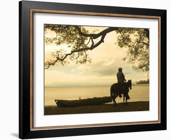 Isla De Ometepe, Lake Nicaragua, Sunset, Nicaragua-John Coletti-Framed Photographic Print