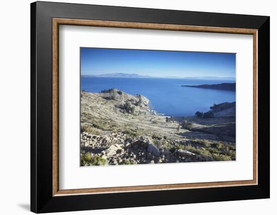 Isla del Sol (Island of the Sun), Lake Titicaca, Bolivia, South America-Ian Trower-Framed Photographic Print