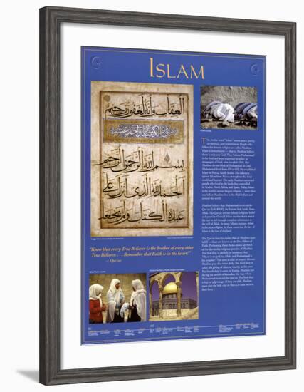 Islam-null-Framed Art Print