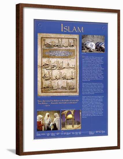 Islam-null-Framed Art Print