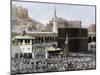 Islamic Pilgrims Around the Kaaba in the Mecca Mosque, 1890s-null-Mounted Giclee Print