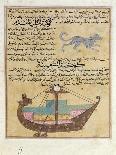 Ms E-7 Fol.29B the Constellations of Sagittarius and Capricorn-Islamic School-Framed Giclee Print