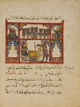 Ms E-7 Fol.23A the Constellations of the Bull, the Twins and the Crab-Islamic School-Mounted Giclee Print