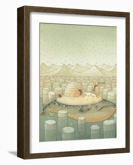 Island, 2005-Kestutis Kasparavicius-Framed Giclee Print