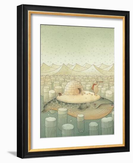 Island, 2005-Kestutis Kasparavicius-Framed Giclee Print