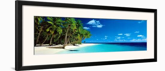 Island Beach, Maldives, North Indian Ocean-Kenrou Kimura-Framed Art Print