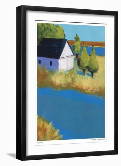 Island Boathouse-Gale McKee-Framed Giclee Print