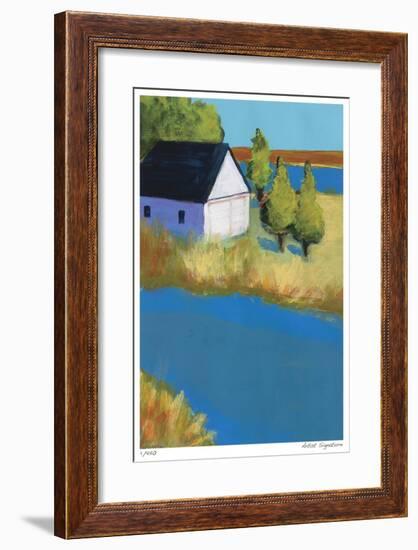 Island Boathouse-Gale McKee-Framed Giclee Print