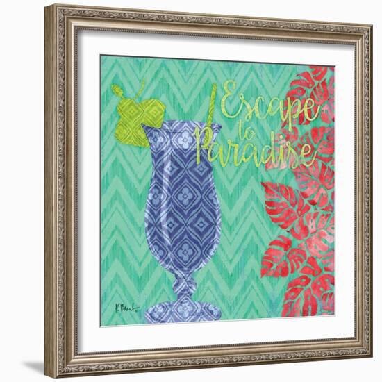 Island Breeze III-Paul Brent-Framed Art Print