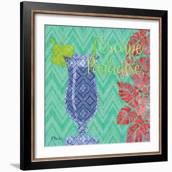 Island Breeze III-Paul Brent-Framed Art Print