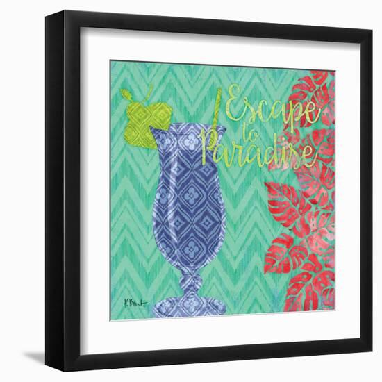 Island Breeze III-Paul Brent-Framed Art Print