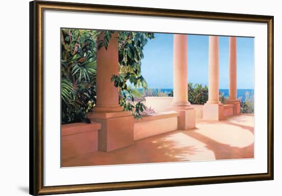 Island Columns-Alice Dalton Brown-Framed Art Print