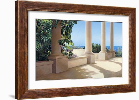 Island Columns-Alice Dalton Brown-Framed Art Print