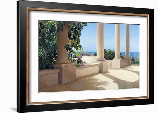 Island Columns-Alice Dalton Brown-Framed Art Print