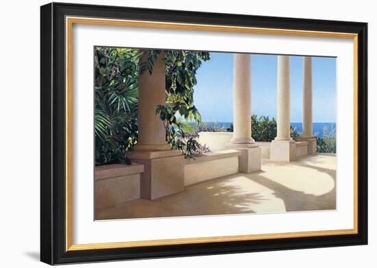 Island Columns-Alice Dalton Brown-Framed Art Print