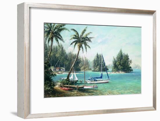 Island Cove-Art Fronckowiak-Framed Art Print