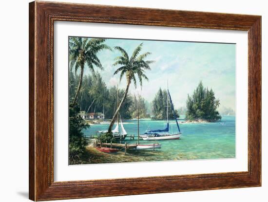 Island Cove-Art Fronckowiak-Framed Art Print