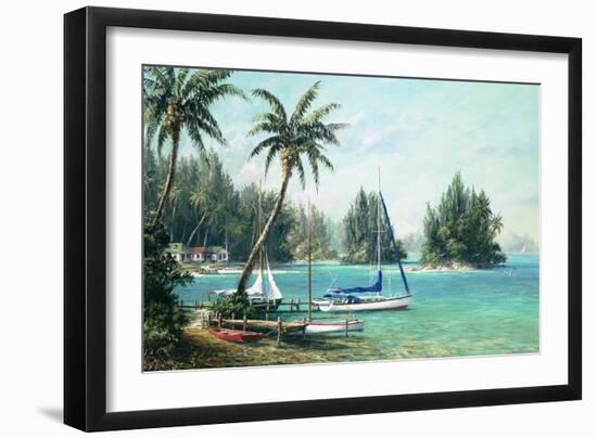 Island Cove-Art Fronckowiak-Framed Art Print